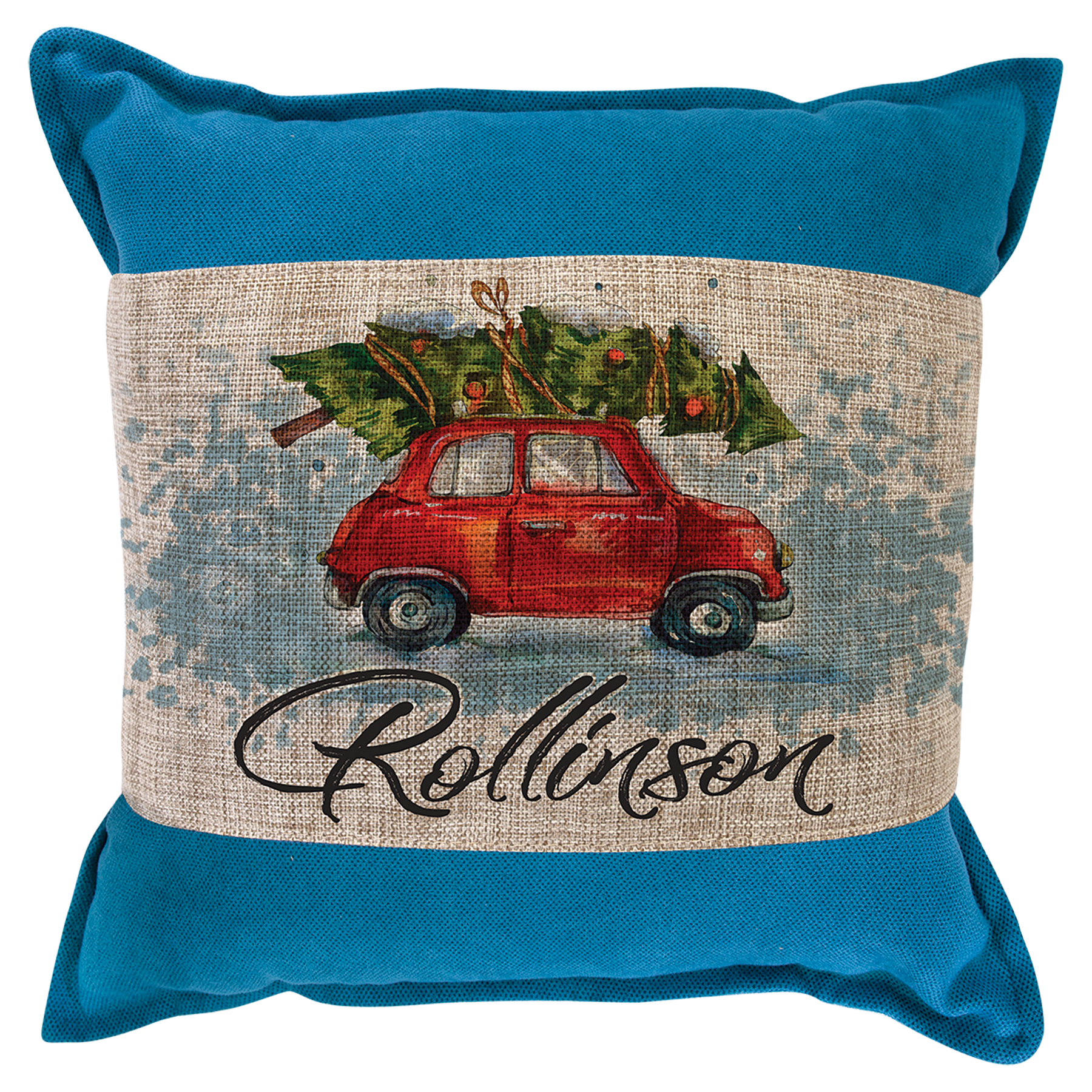 Burlap pillow wraps hot sale