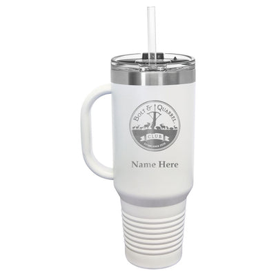 40 oz. Polar Camel Travel Mug w/Handle & Straw