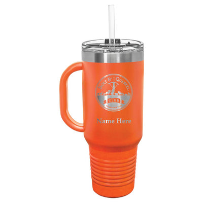 40 oz. Polar Camel Travel Mug w/Handle & Straw