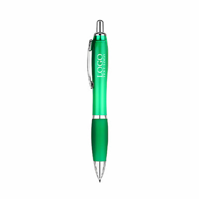 Click Action Plastic Satin Pen