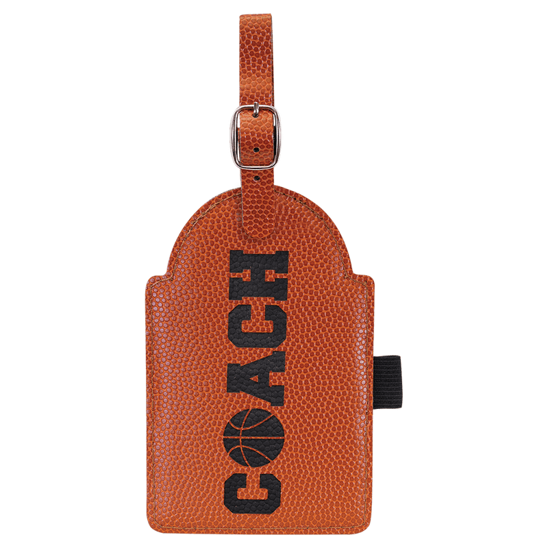 Leatherette Golf Bag Tag with 3 Wooden Tees