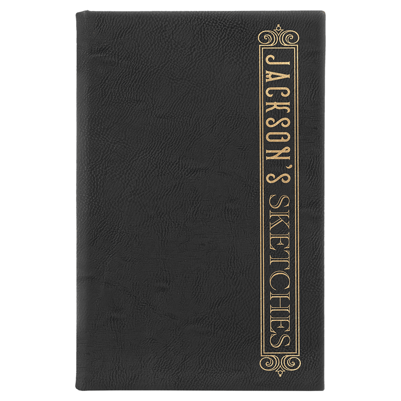 Personalized Sketch Book-Unlined Paper