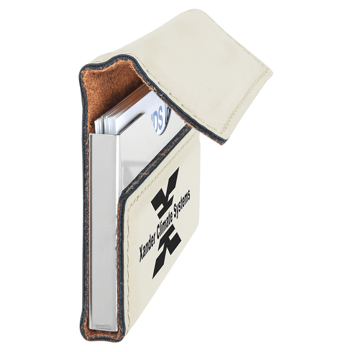 Personalized Leatherette Hard Business Card Holder – JD's House of