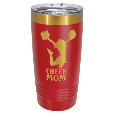 20 oz. Gold ION-Plated Travel Mugs w/Slider Lid