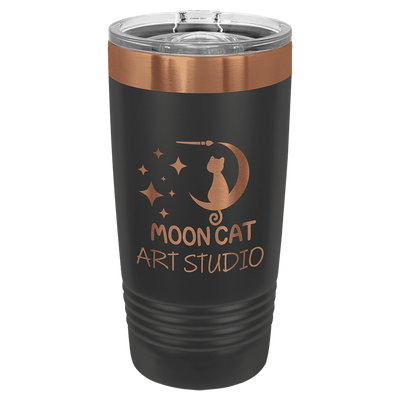 20 oz. ION-Plated Travel Mugs w/Slider Lid