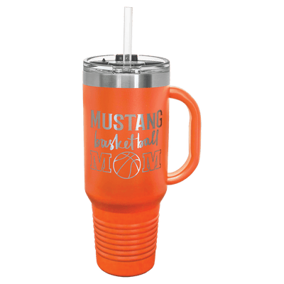 40 oz. Polar Camel Travel Mug w/Handle & Straw