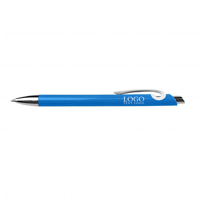 Solid Plastic Ballpoint Click Pen