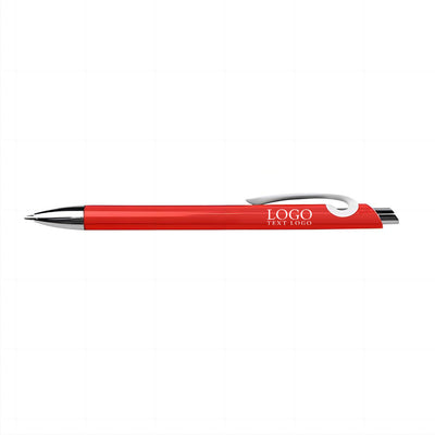 Solid Plastic Ballpoint Click Pen