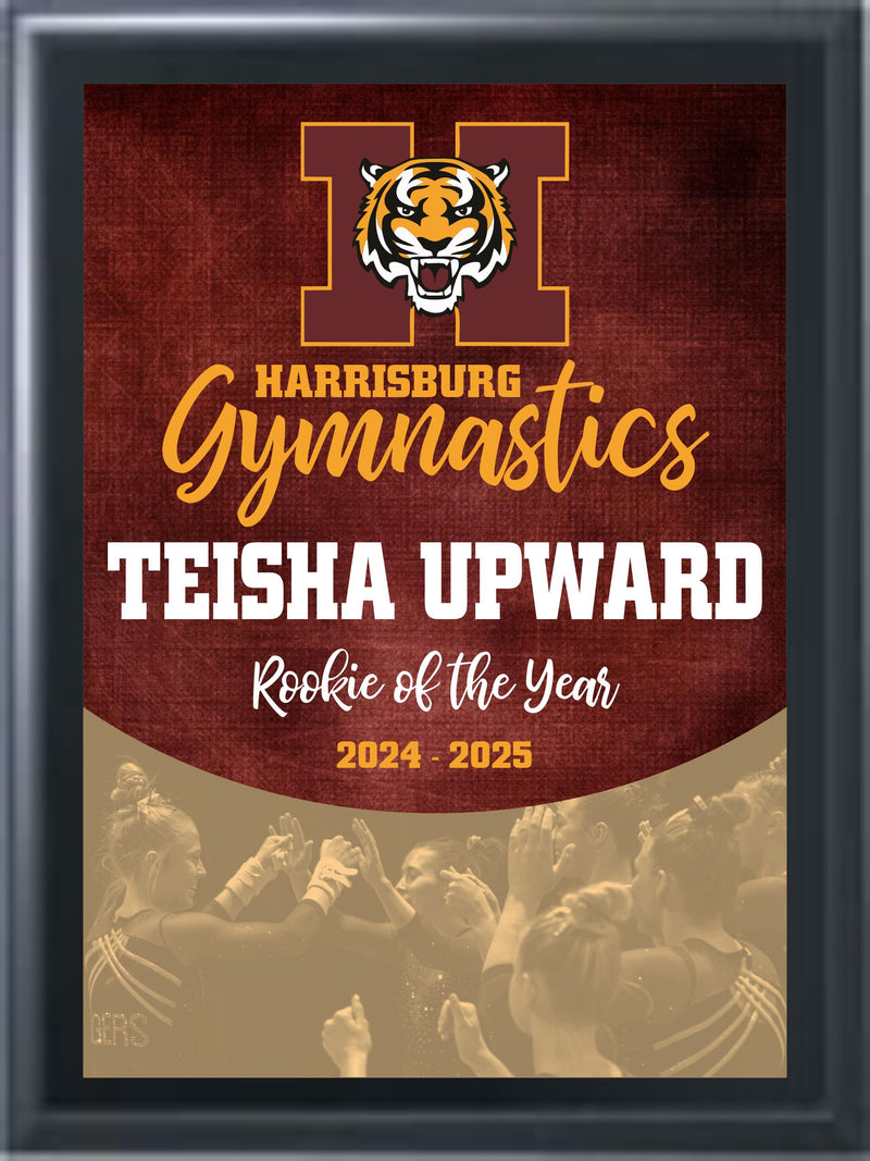 Full-Color Black Sublimated Plaque