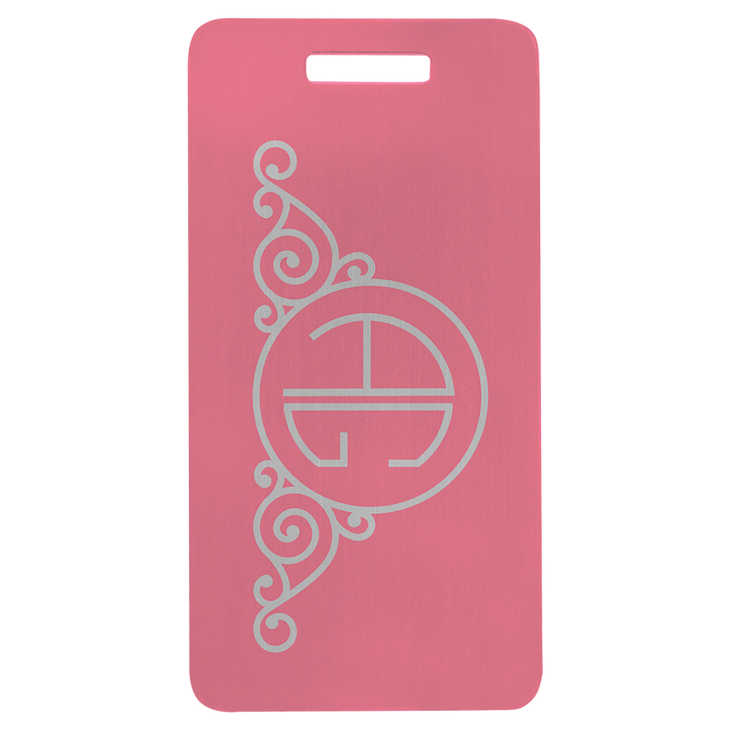 Personalized Metal Luggage Tag