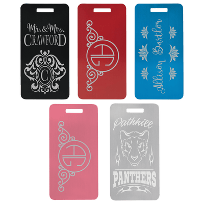 Personalized Metal Luggage Tag