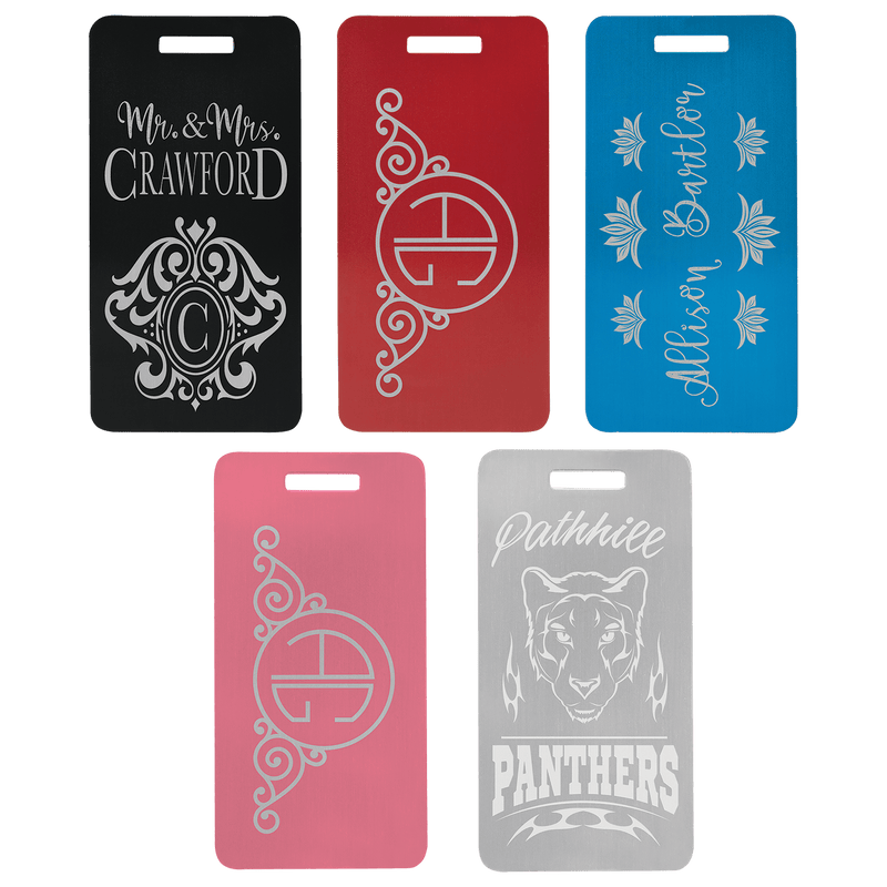 Personalized Metal Luggage Tag