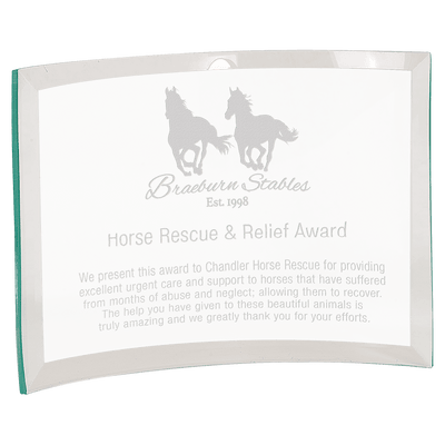 Jade Glass Crescent Award