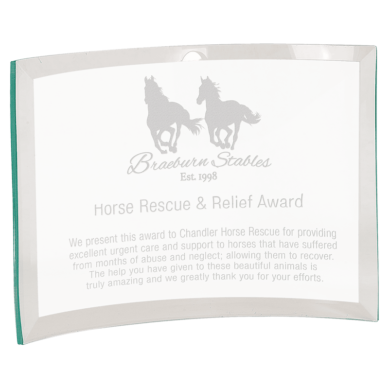 Jade Glass Crescent Award