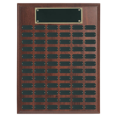 Genuine Walnut Perpetual Plaque