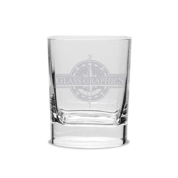 12 Personalized Whiskey Glasses, 14 Oz. Custom Printed Double Old