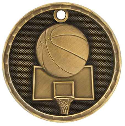 Basketball 2" diameter 3D Series