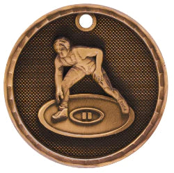 Wrestling 2" diameter 3D Series