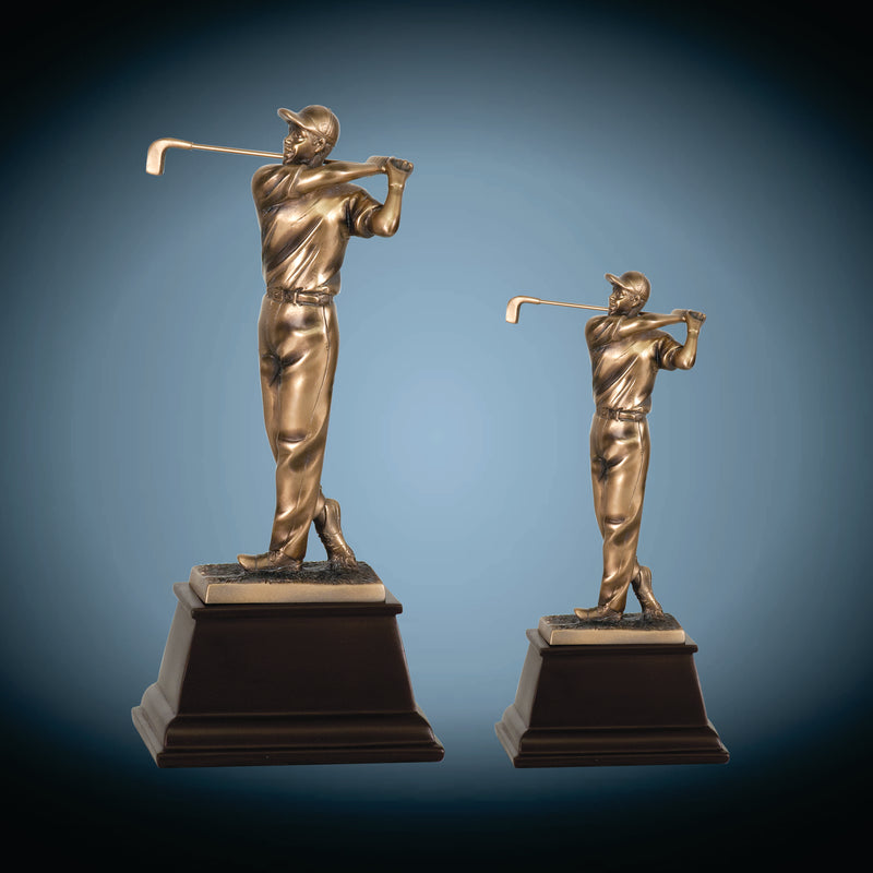 Bronze Golf Resin Award