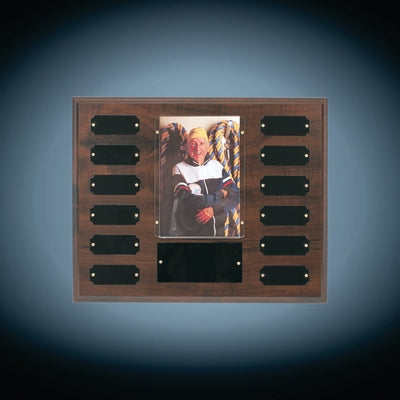 Cherry Finish Perpetual Plaque with Photo