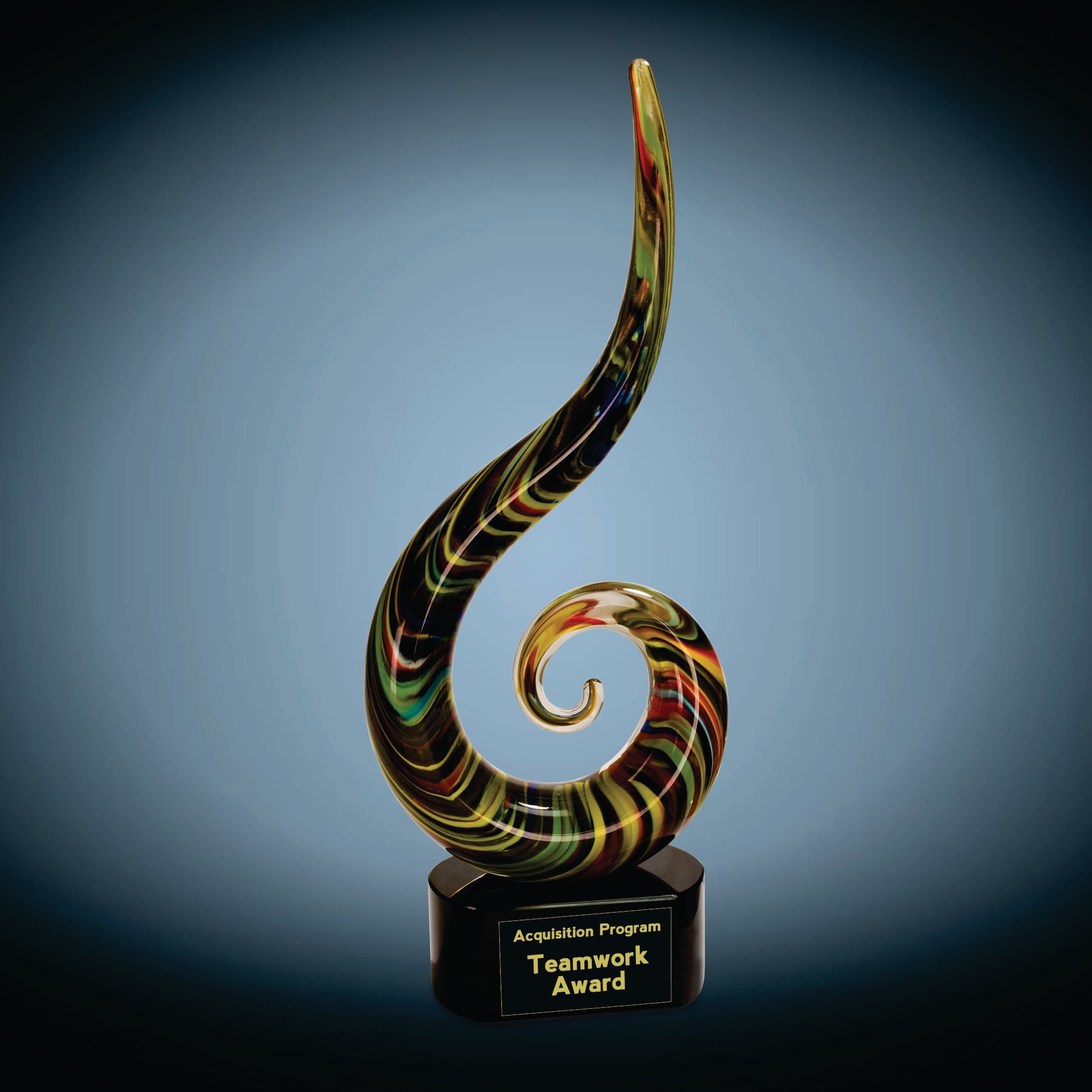 Color Swoop Art Glass – JD's House of Trophies