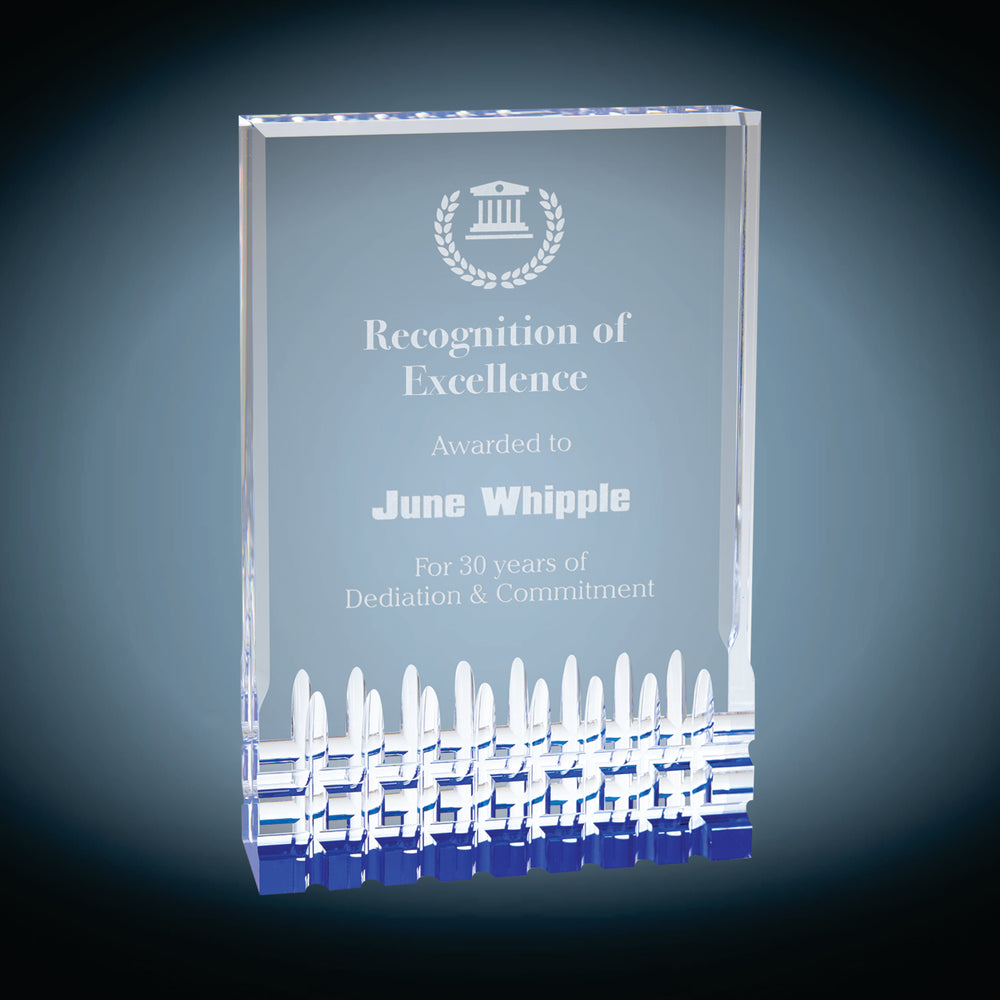 Acrylic store Mirage Engraved Award Plaque, Recognition gift