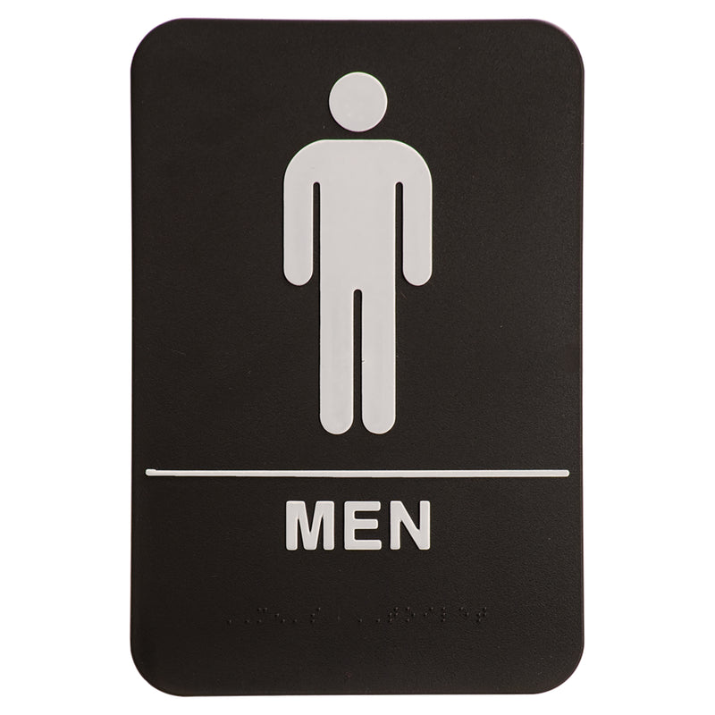 Kota Pro ADA 6" x 9" Men Accessible Restroom Sign
