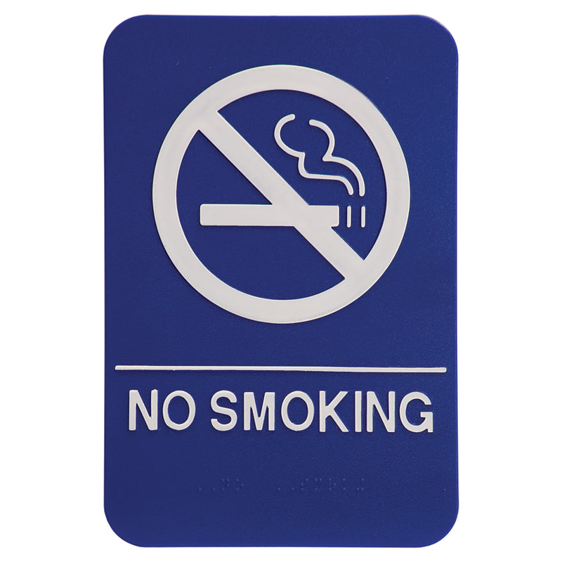 Kota Pro 6" x 9" No Smoking ADA Sign