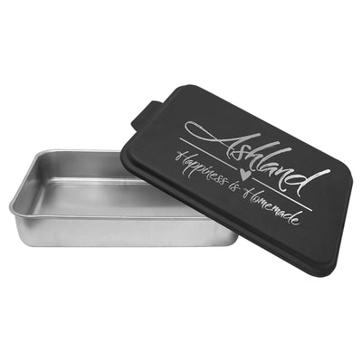 Personalized Cake Pan with Lid