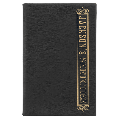 Personalized Sketch Book-Unlined Paper