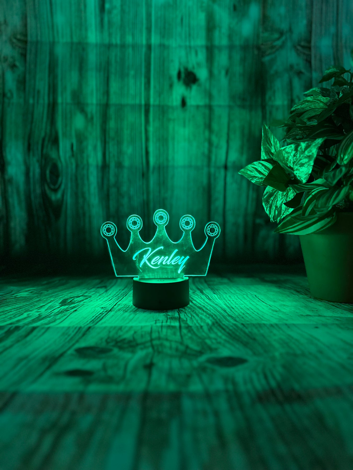 LED Lighted Base w/Customizable Acrylic Sign – JD's House of Trophies