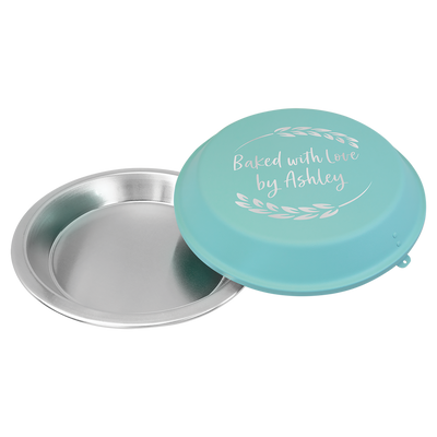 Personalized Pie Pan with Lid
