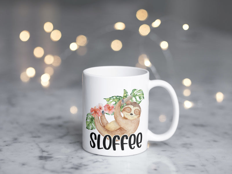 Sloth Humor Coffee Mug