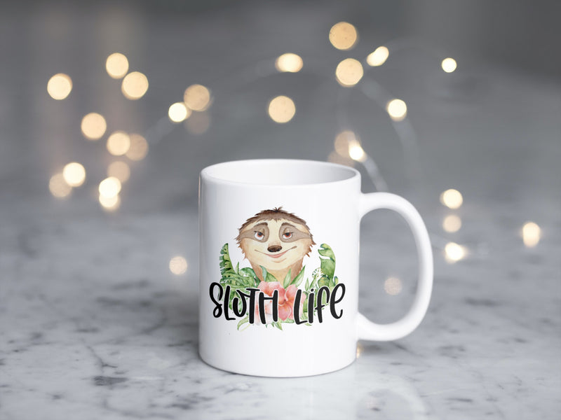 Sloth Humor Coffee Mug